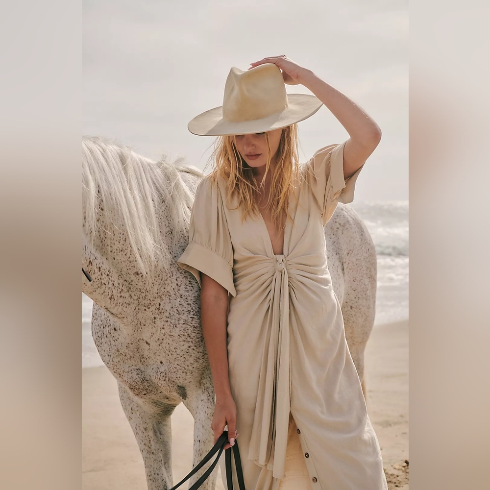 Free People Vintage Summer Midi Dress
